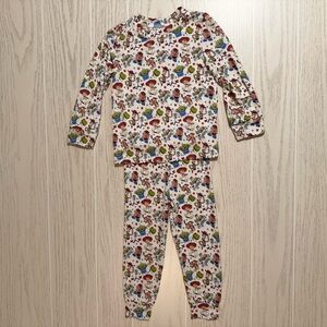 Toy Story Bamboo Pajama Set Toddler Size 2T Long Sleeve 2-Piece NWOT